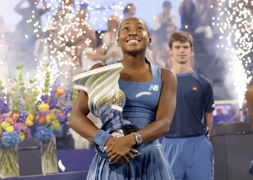 Coco Gauff conquista el WTA 1000 de Cincinnati con autoridad