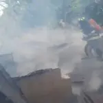 Incendio en vivienda de Hatillo Jarabacoa solo deja daños materiales