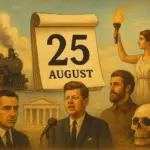 Efemérides del 25 de agosto: Historia y sucesos que marcaron el mundo