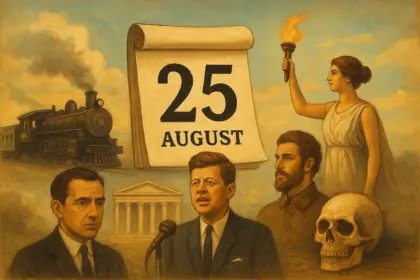 Efemérides del 25 de agosto: Historia y sucesos que marcaron el mundo