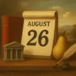 Efemérides del 26 de agosto: Historia y hechos destacados