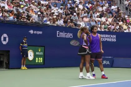 Alcaraz y Serena Williams eliminados del dobles mixto en US Open