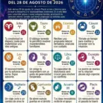 Horóscopo 28 de agosto 2026: tu número de la suerte y predicciones