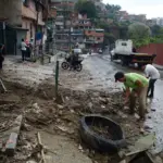 Lluvias en Venezuela dejan cinco muertos y graves daños en Caracas