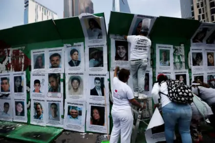 México halla trámites de 40.000 desaparecidos en su registro oficial