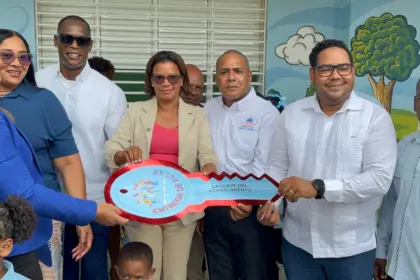 Gobierno inaugura nuevas aulas educativas en la provincia Monte Plata