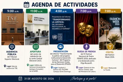 Agenda de eventos y actividades en República Dominicana este 1 de septiembre 13 Agenda de eventos y actividades en República Dominicana este 1 de septiembre