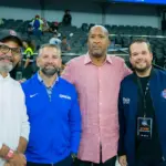 William Wesley de los Knicks visita RD durante clasificatorio al Mundial