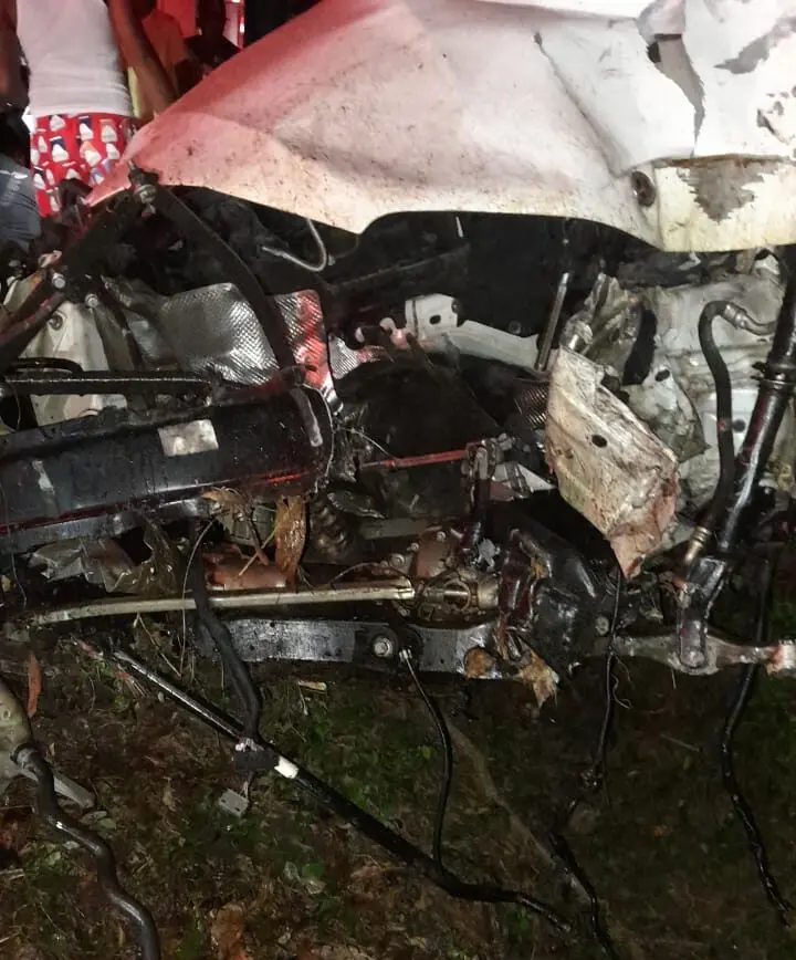 Accidente en Autovía del Nordeste deja tres heridos en Monte Plata