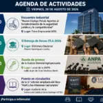 Agenda de eventos en Santo Domingo para este jueves 3 de septiembre 2026