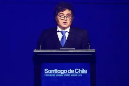Javier Milei arremete contra Pedro Sánchez en el Foro Madrid