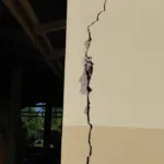 Escuela Agua de Luis en Monte Cristi en riesgo de colapso total