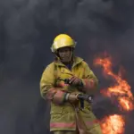 Incendio destruye edificio frente a la UASD y desplaza a familias