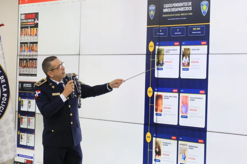 Policía Nacional desmiente lista falsa de niños desaparecidos en RD