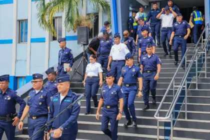 Policía Nacional realiza exitoso simulacro de evacuación ante terremoto