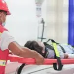 Accidente durante simulacro nacional de evacuación en Santo Domingo