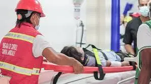 Accidente durante simulacro nacional de evacuación en Santo Domingo