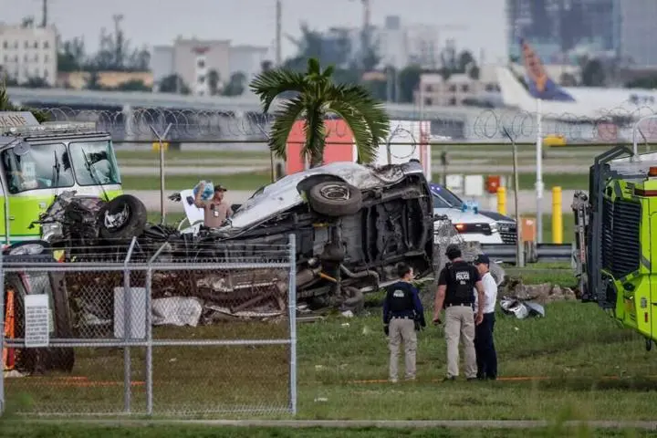 Tragedia en Miami: avión de Amazon se estrella y deja cinco muertos