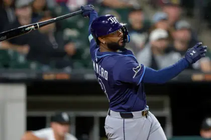 Junior Caminero lidera jonrones en Liga Americana con 39 cuadrangulares