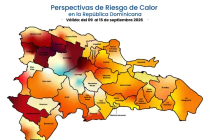 Indomet alerta por calor extremo en RD con temperaturas de hasta 40 grados