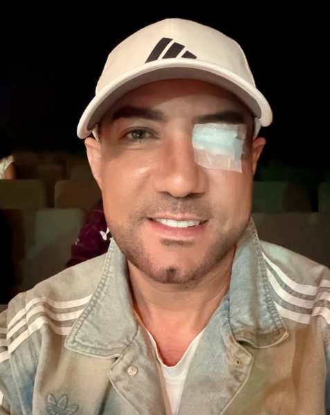 Marcos Yaroide operado de emergencia por desprendimiento de retina