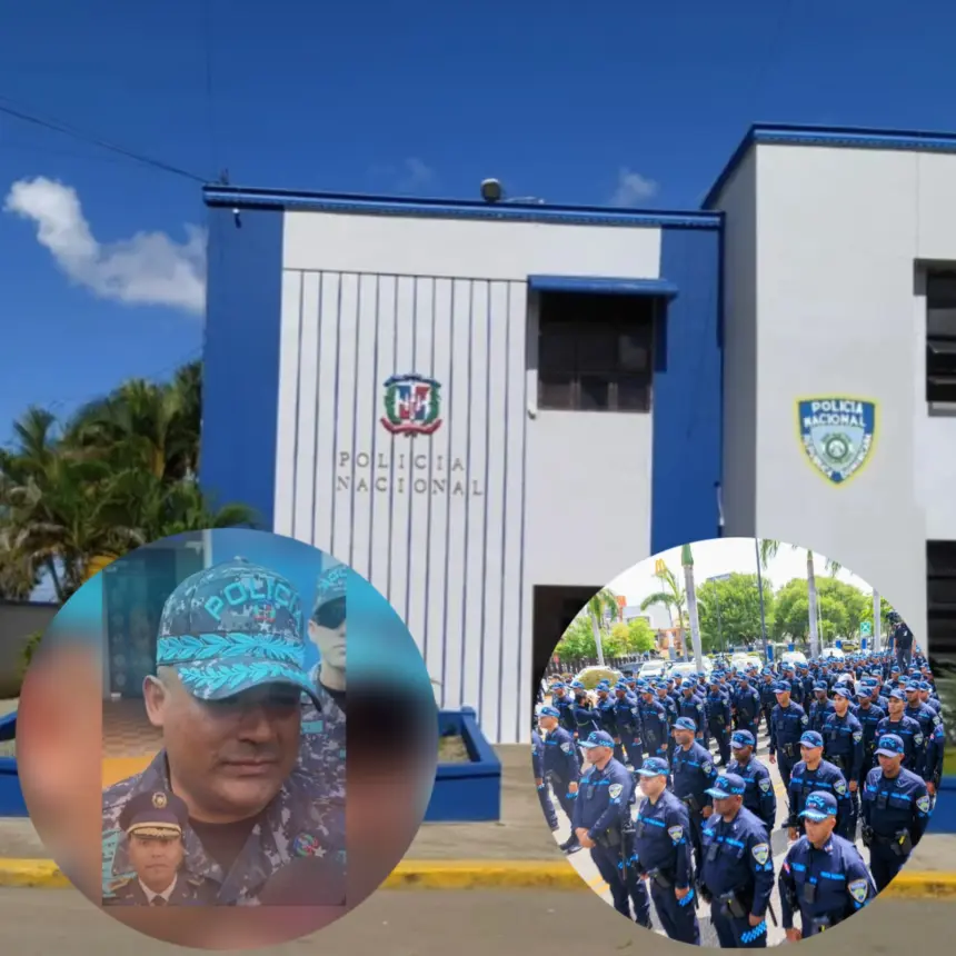 Remezón en la Policía de Cotuí: trasladan 51 agentes y cambian comandante