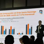 Sector construcción en Santo Domingo crece 7.5 % en licencias 2026
