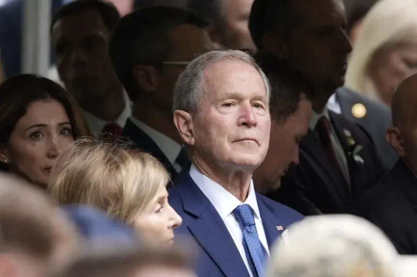 George W. Bush retrata el instante que cambió su vida el 11S