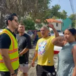 MIVED interviene tras incendio en Santiago por familias damnificadas
