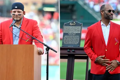 Pujols y Yadier Molina son exaltados al Salón de la Fama de Cardenales