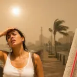 Vaguada y polvo sahariano provocarán aguaceros y calor extremo en RD