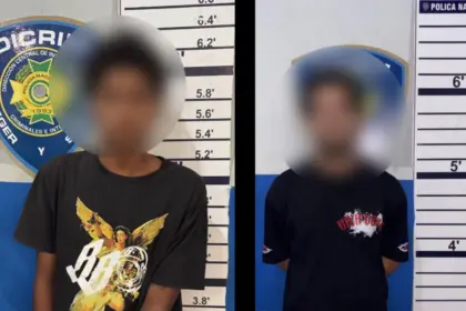 Apresan a dos jóvenes por asalto a mano armada en Santiago