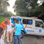 Accidente en puente de Guayabo Bayaguana deja varios heridos