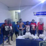 Detienen a 22 haitianos en situación irregular durante operativo en Friusa