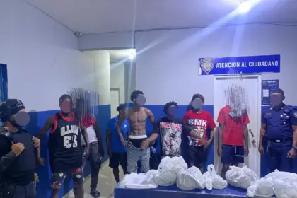 Detienen a 22 haitianos en situación irregular durante operativo en Friusa