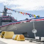EEUU despliega buque de guerra en frontera con México para seguridad