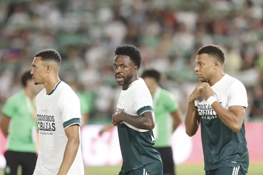 Polémica en LaLiga: Vinícius, Mbappé y Konaté omiten apoyo a Ceuta