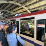 Restablecen servicio en Línea 2 del Metro tras falla eléctrica en Santo Domingo