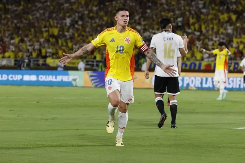 James Rodríguez se retira oficialmente de la selección Colombia