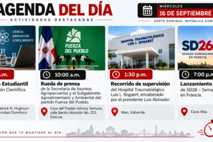 Agenda deportiva y eventos destacados en República Dominicana 16 de septiembre
