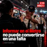 Libertad de prensa en el Metro de Santo Domingo: El derecho a informar