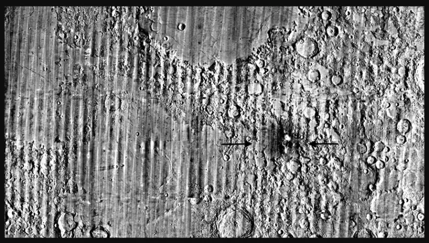 NASA descubre el cráter lunar más grande de la historia reciente