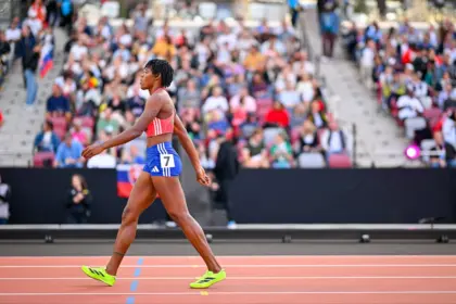 Marileidy Paulino cierra su 2026 ganando ATHLOS Londres con marca histórica