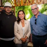 Leah Campos, Gonzalo Castillo y Santiago Matías coinciden en Azua