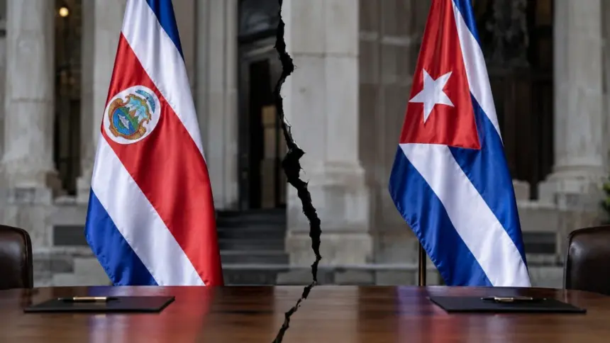 Costa Rica confirma ruptura total de relaciones diplomáticas con Cuba