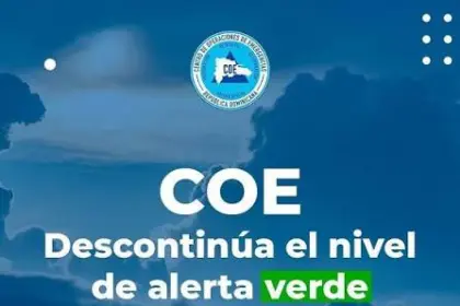 COE retira alerta verde en Santo Domingo, Distrito Nacional y San Juan