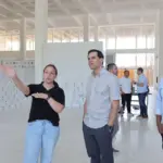 Roberto Ángel Salcedo supervisa montaje final de la FILSD 2026