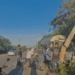 Accidente de camión policial en carretera Sosúa-Montellano deja heridos