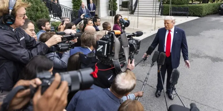 Medios demandan a Trump tras veto de acceso a la Casa Blanca