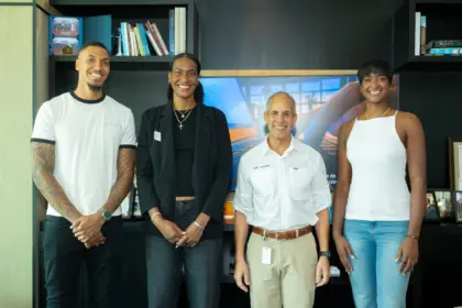 Hermanos Martínez comparten claves del éxito deportivo en AES Dominicana